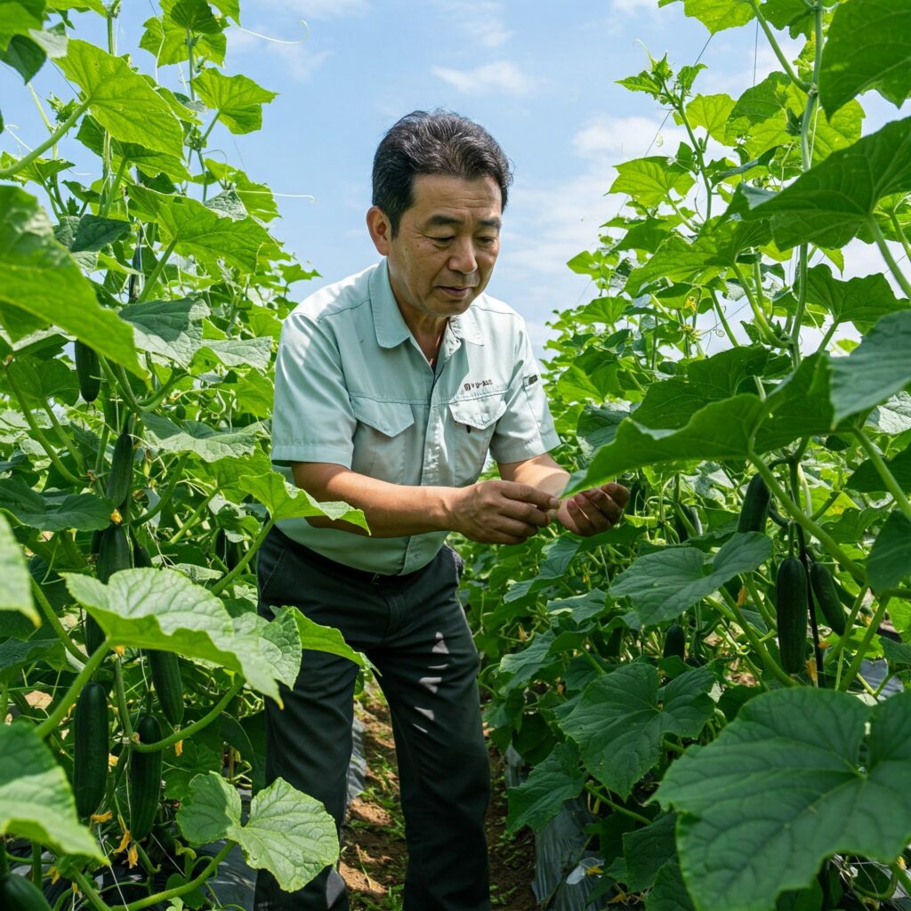 キュウリを種から育てる際の注意点
