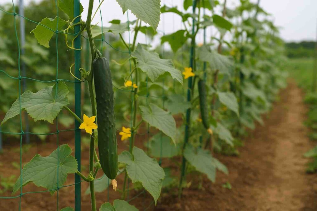 秋きゅうりの栽培と収穫時期のポイント