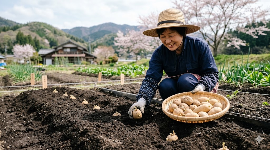 じゃがいもの植える時期を見極めるコツ