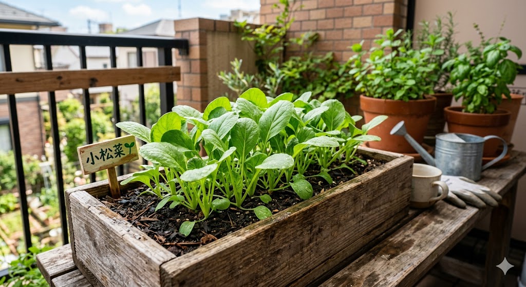 小松菜がプランターで大きくならない原因