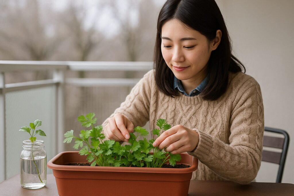 季節ごとの工夫で差がつく!パクチーの育て方の応用テクニック