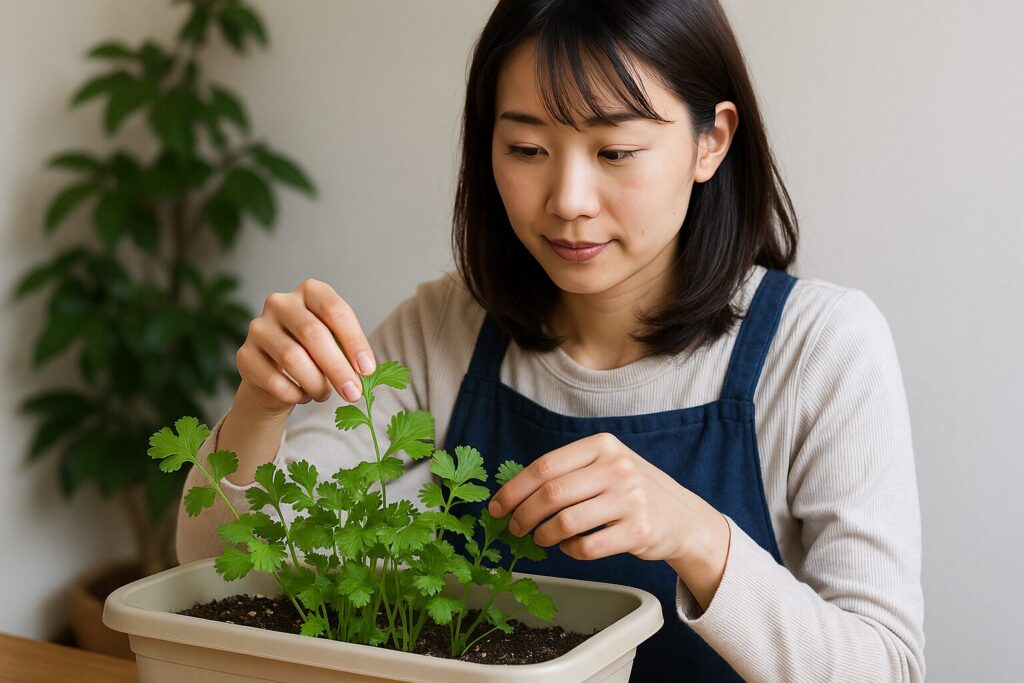 パクチーが発芽しないときに試したい栽培方法と活用術