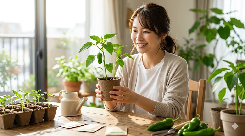 ピーマンを種から育てるのは難しい？発芽を成功させるコツと管理術