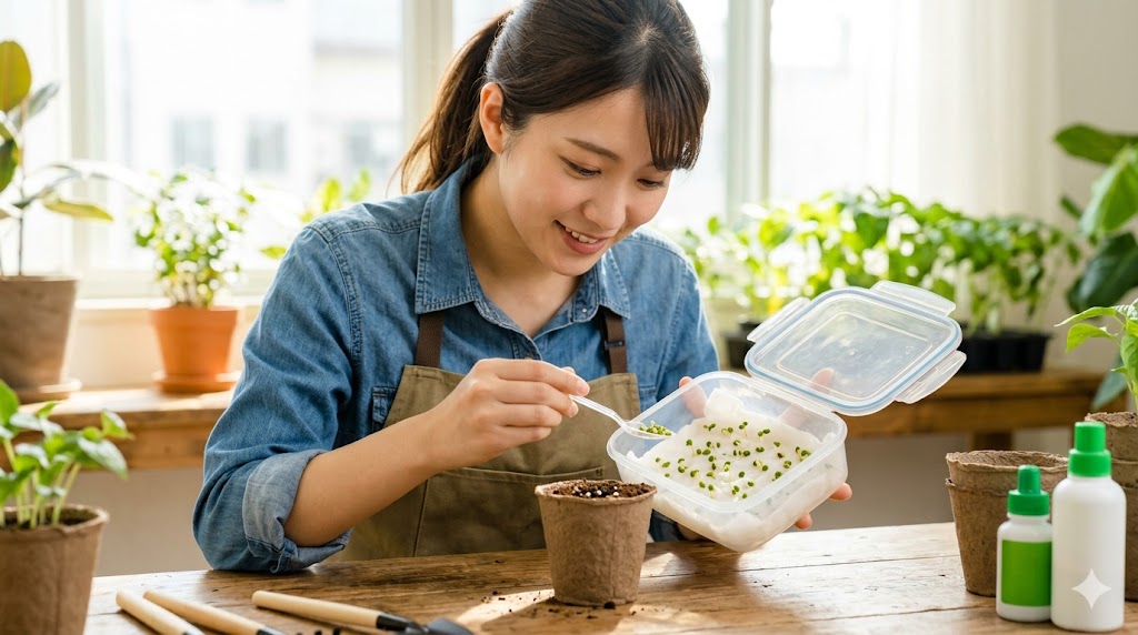 成功率を上げるための催芽処理のやり方