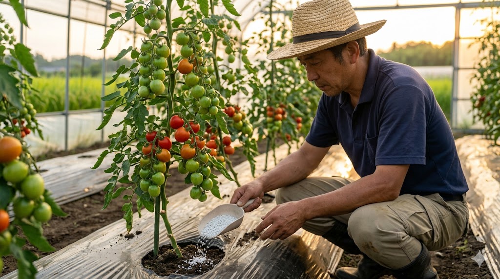 着色を促進する追肥のタイミング
