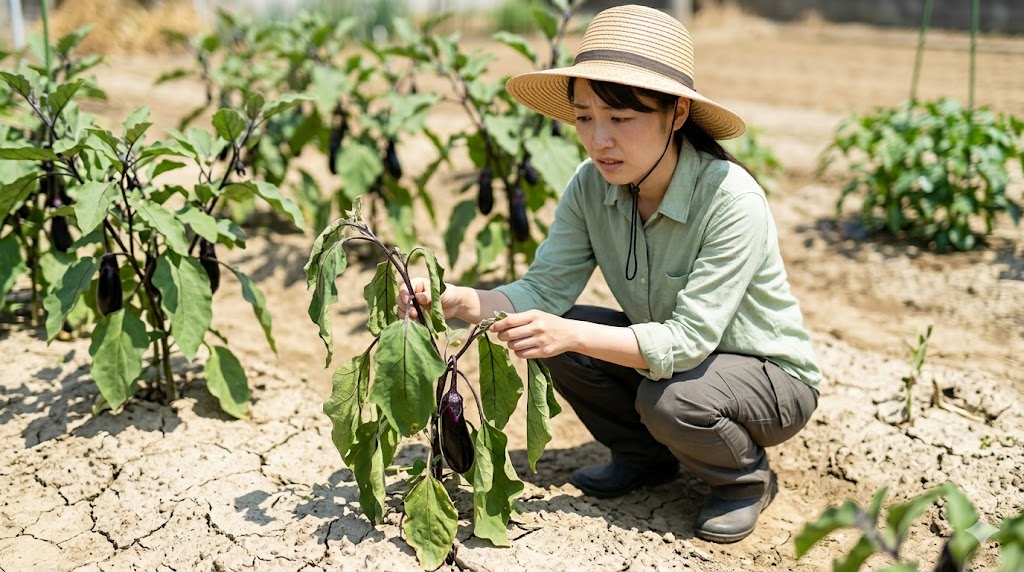 葉がぐったりとしおれる初期症状