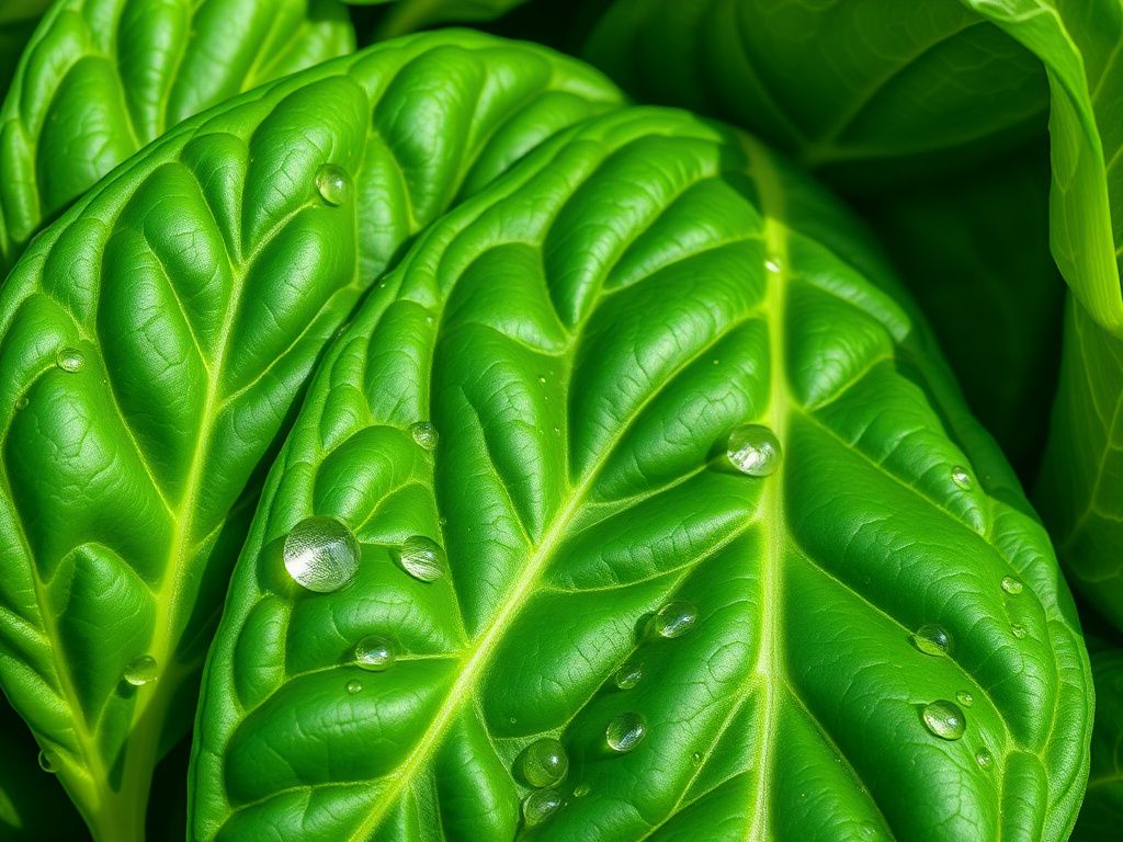 病害虫から守り、美味しいほうれん草を収穫する喜び